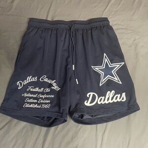NFL Dallas Cowboys Dark Blue Athletic Shorts